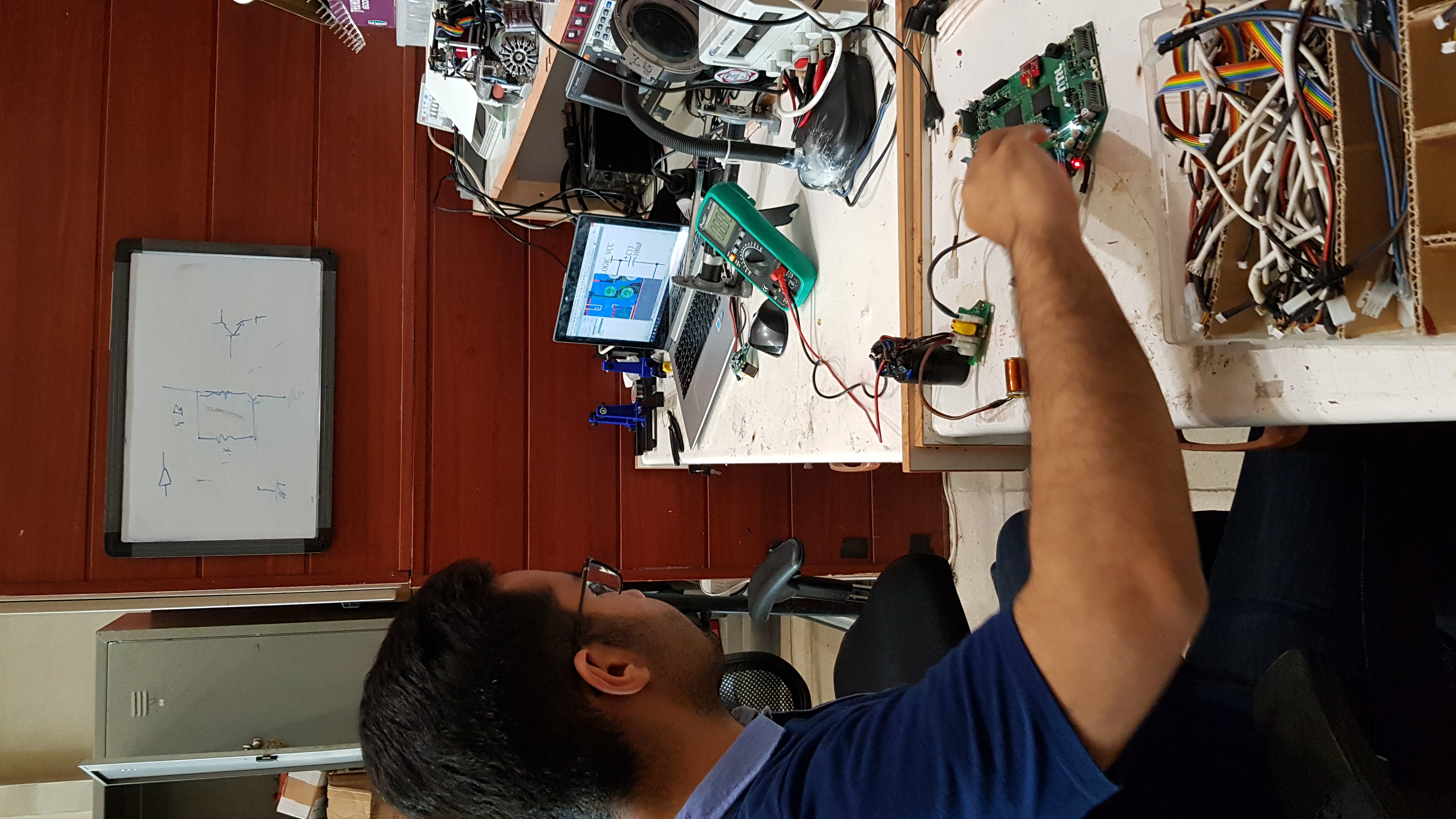 Early days at MRL working on embedded and electronic systems